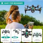 Trendi 4K Foldable Quadcopter with Dual Cameras