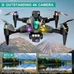 Trendi 4K Foldable Quadcopter with Dual Cameras