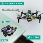 Trendi 4K Foldable Quadcopter with Dual Cameras