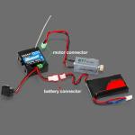 RC Transmitter & ESC Combo with 50T Motor