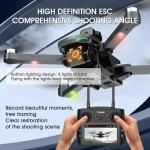 GPS Camera Drone for Adults with 3 Batteries