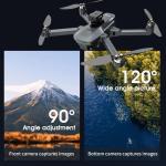 GPS Camera Drone for Adults with 3 Batteries