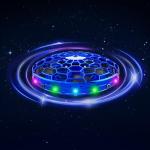 Kids Hand-Controlled Flying Spinner Drone (Blue)