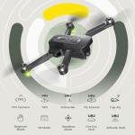 Foldable Drone with 4K Camera, GPS, and More