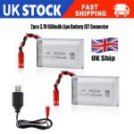 2 Lipo Batteries & USB Charger for Mini Orion Drone