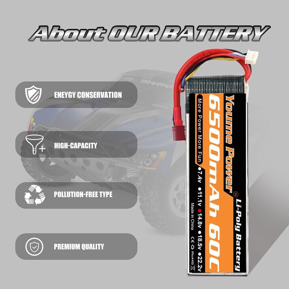 4S 6500mAh LiPO Battery for RC Drones
