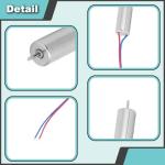 5 Pack Low Noise Coreless DC Micro Motors