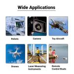 5 Pack Low Noise Coreless DC Micro Motors