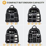 Waterproof Camera Backpack with Laptop Compartment