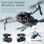 4K GPS Drone with Dual Cameras and Gimbal