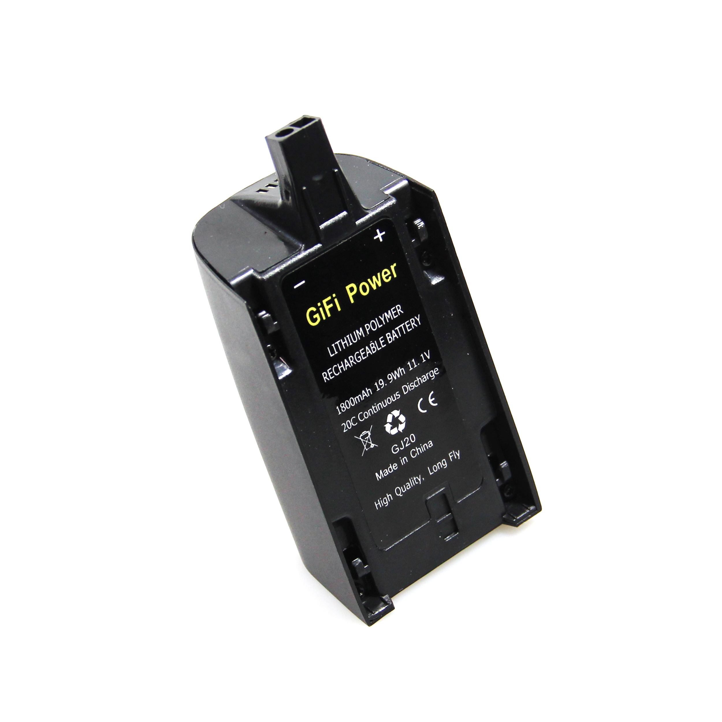 2-Pack 1800mAh LiPo Battery for Bebop Drone