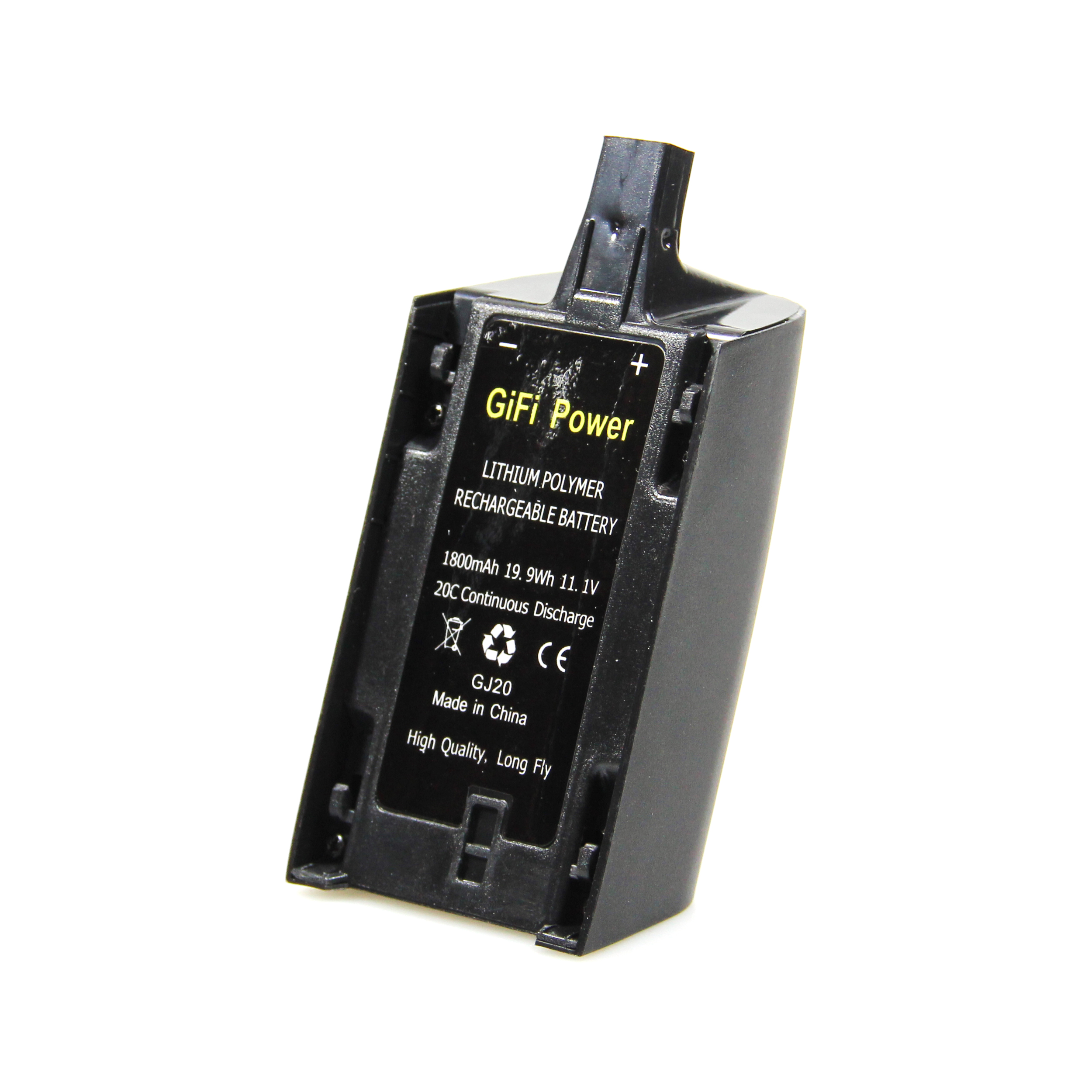 2-Pack 1800mAh LiPo Battery for Bebop Drone