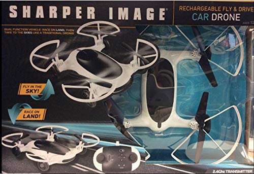 Rechargeable SHARPER Image Fly/Drive CAR Drone