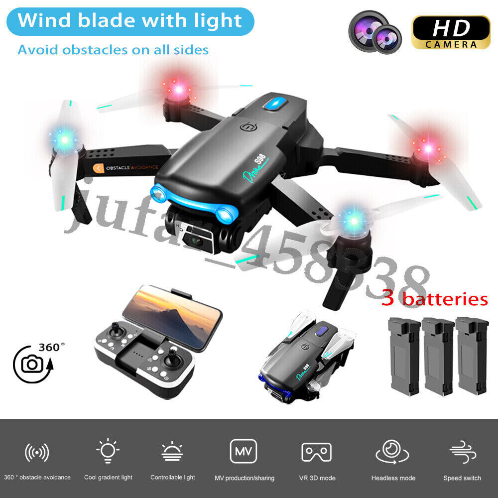 2023 Foldable Drone with 4K HD Dual Camera