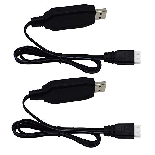 Blomiky 2-Pack Charger for RC Truck/Battery/Boat/Quadcopter