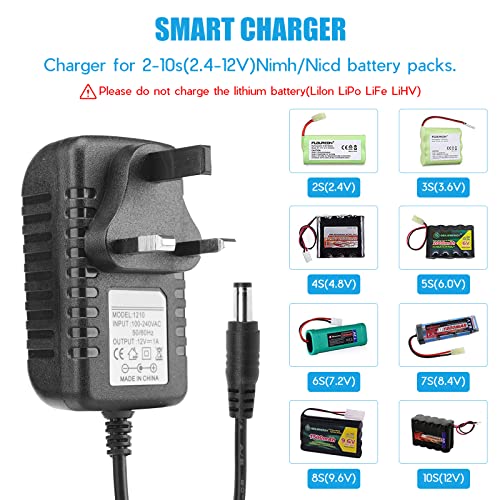8-in-1 RC Battery Charger for Drones