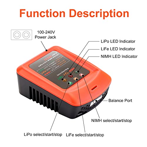 Dual Battery Charger for RC Toys and Drones