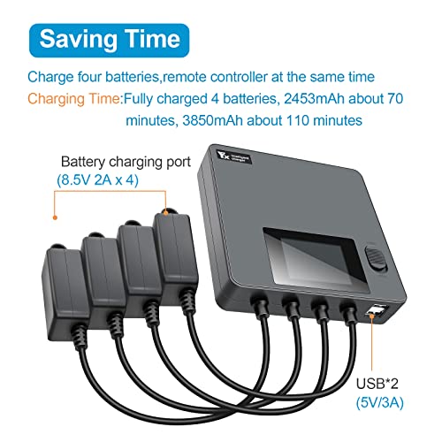 6-in-1 Charger for DJI Mini Drone