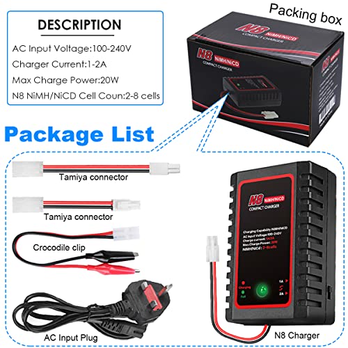 Adjustable NiMH Battery Charger for RC Drones