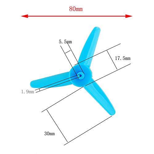 40pcs 2mm Shaft Propeller Set for Drones