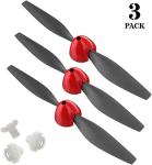 TR-P51 Drone Propeller Set with Adapters (Pack of 3)