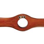 Vintage Aircraft Wooden Propeller (46") Mahogany Finish