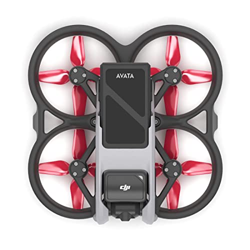 Red 4-Blade Propellers for DJI Avata by Master Airscrew