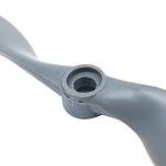 Nylon Gray RC Propellers 4-Pack with Adapter Rings