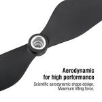 Carbon Fiber Propellers for DJI Phantom 3 Drone