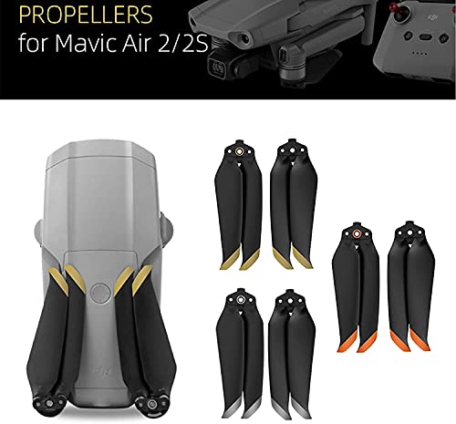 Tmom Air 2S Foldable Propellers - Orange