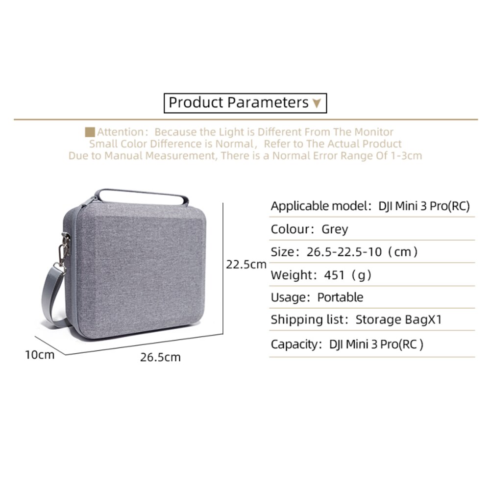 DJI Mini 3 Pro Shoulder Bag & Accessories