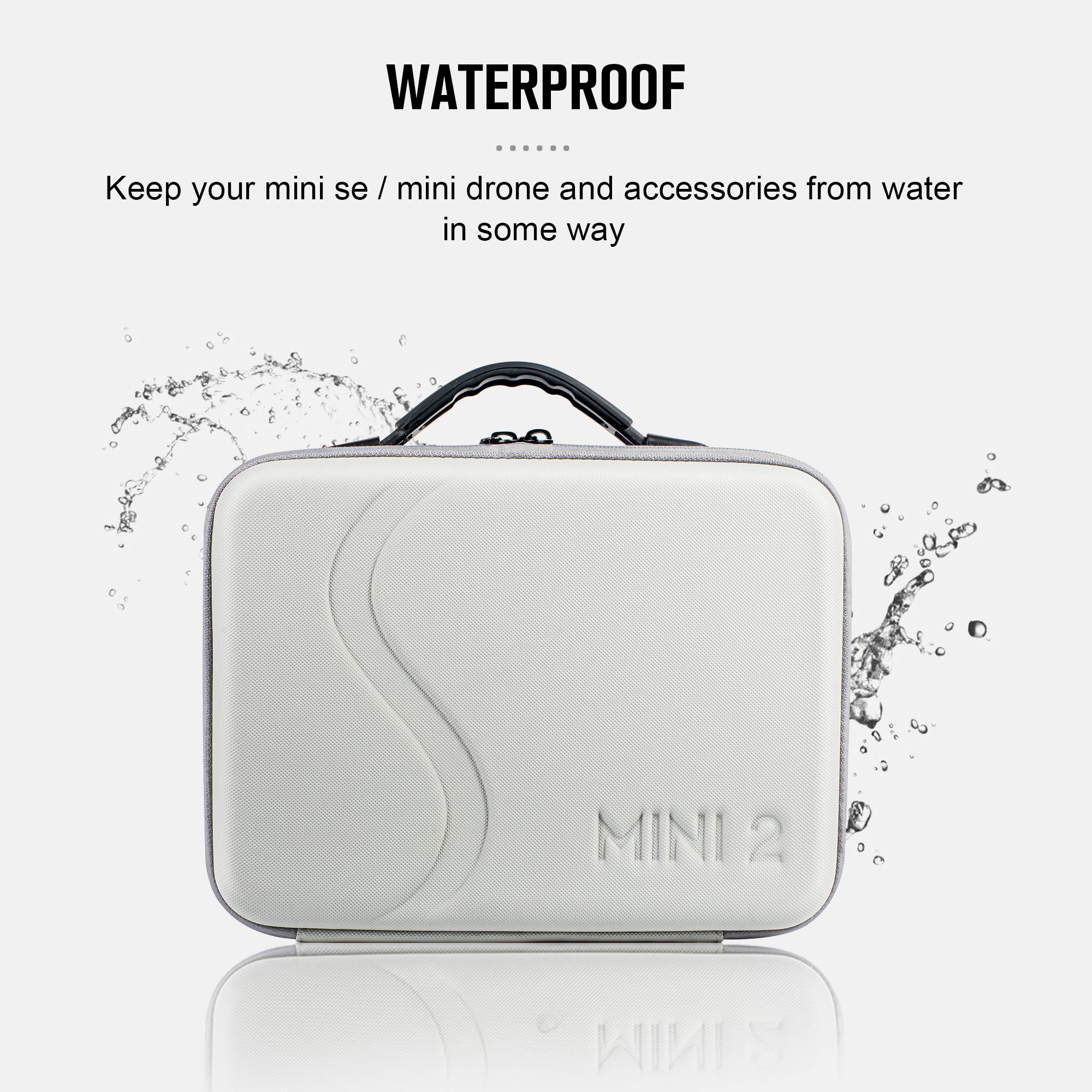 DJI Mini 2 Storage Bag Handbag PU Shoulder Bag Portable Carrying Case Waterproof Box For DJI Mavic Mini 2 SE Drone Accessories