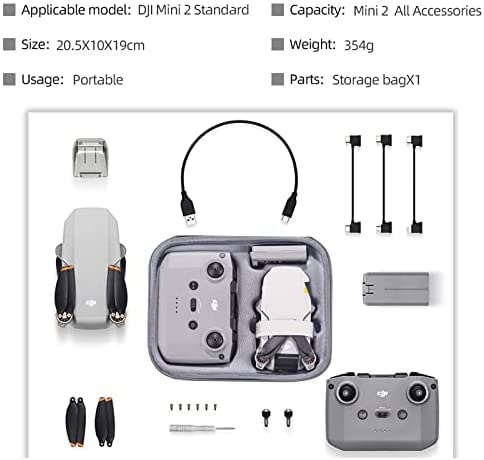 Compact Drone Case for DJI Mini 2