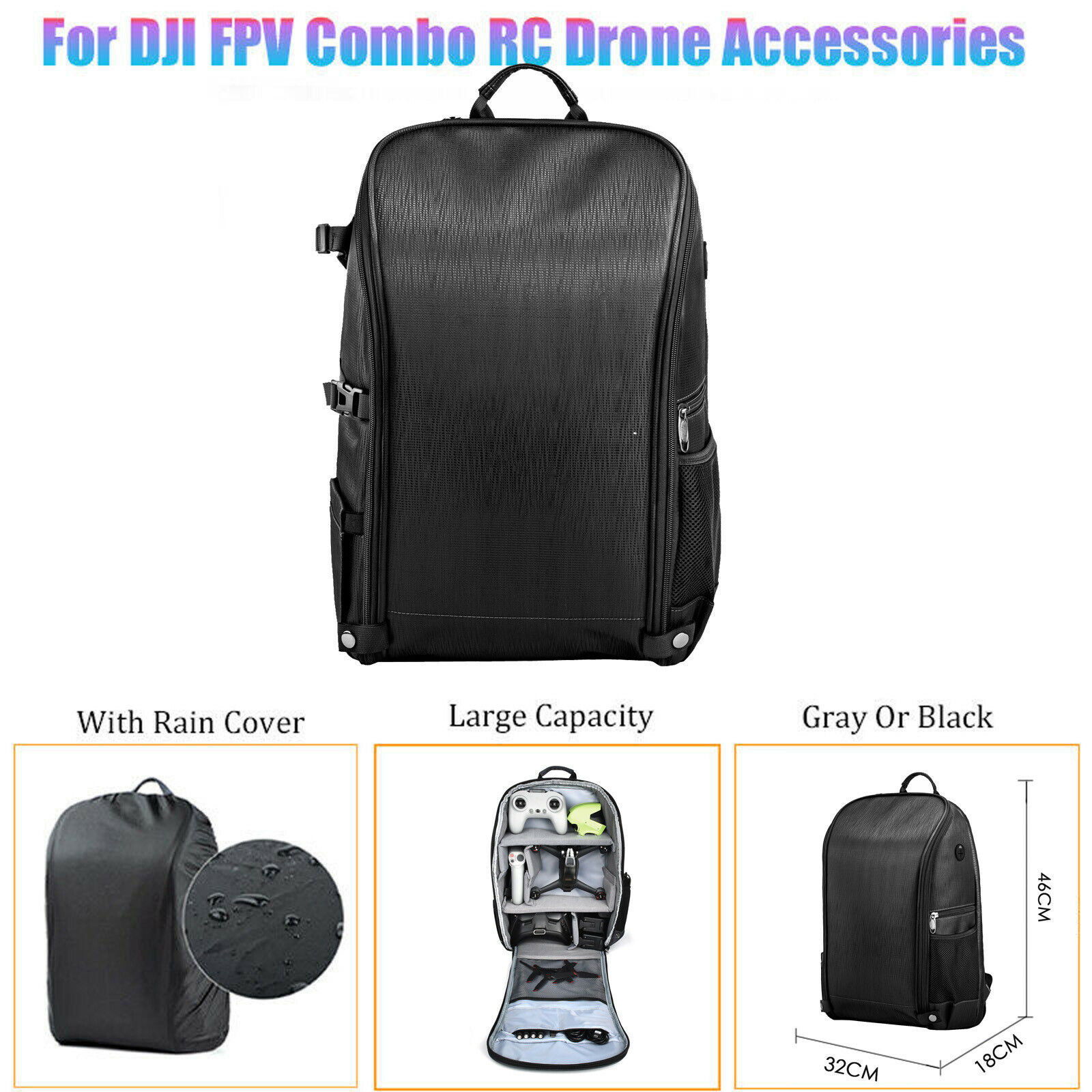 DJI FPV Combo Waterproof Carrying Bag
