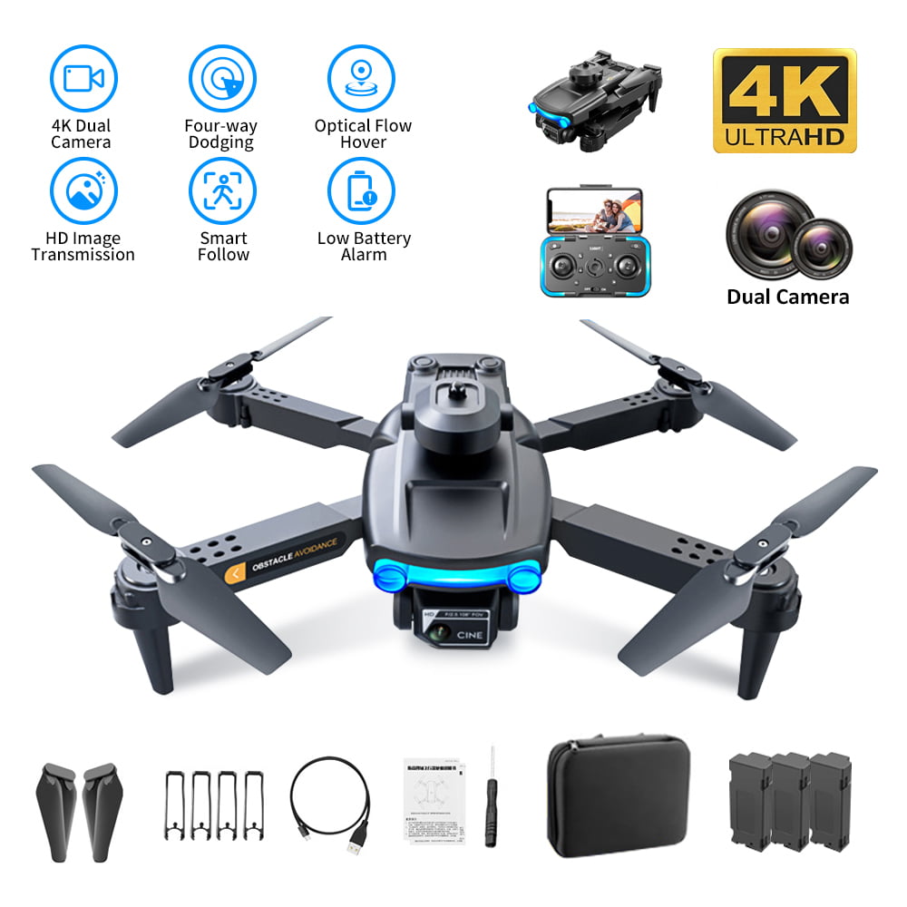 Feoflen Dual Camera Foldable GPS Drone for Adults