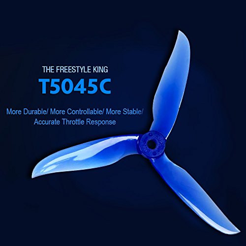 DALPROP T5045C Tri-Blade Propellers for FPV Racing Drones