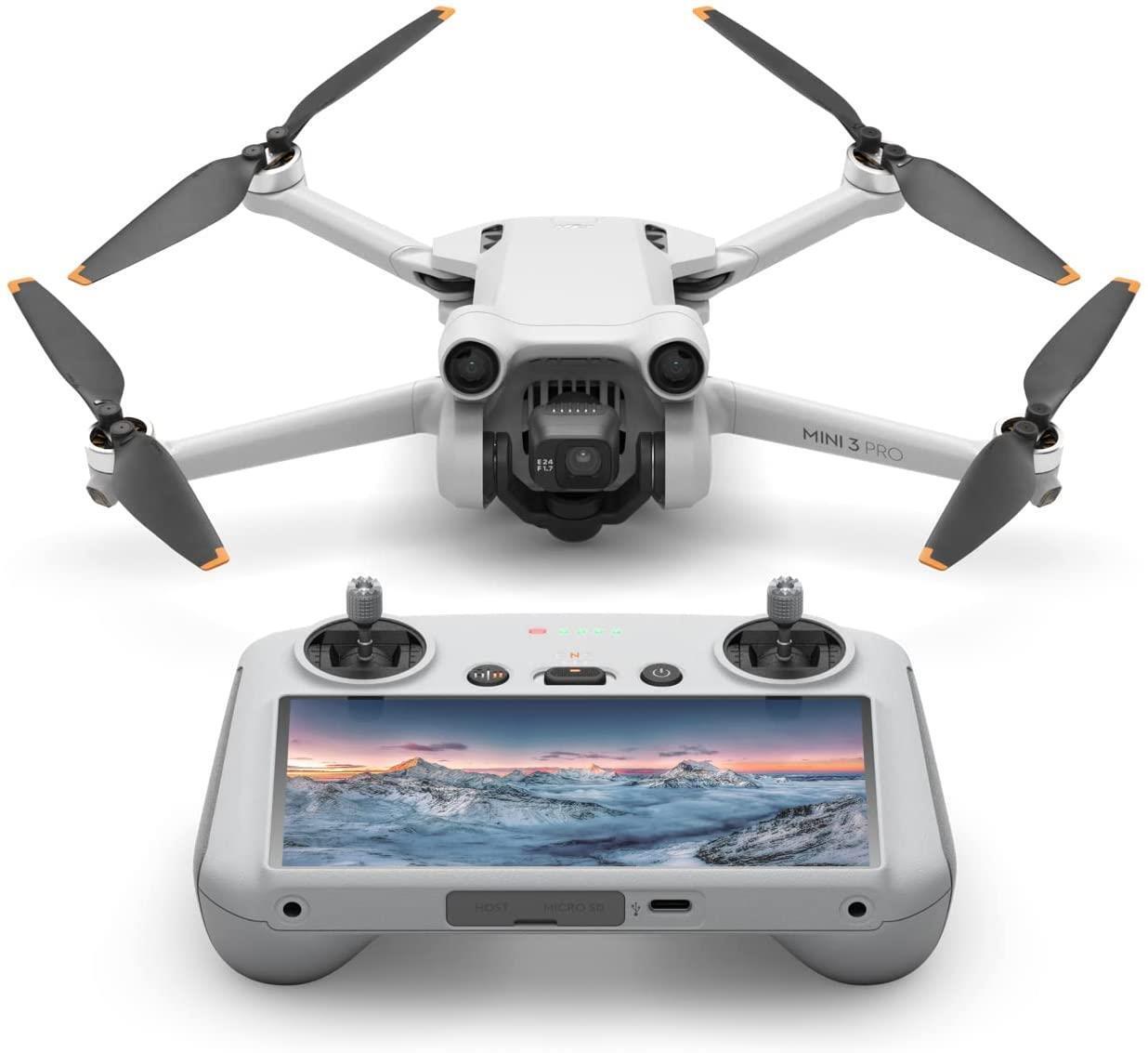 DJI MINI 3 PRO - 4K Video Camera Drone & Remote Controller with Screen 