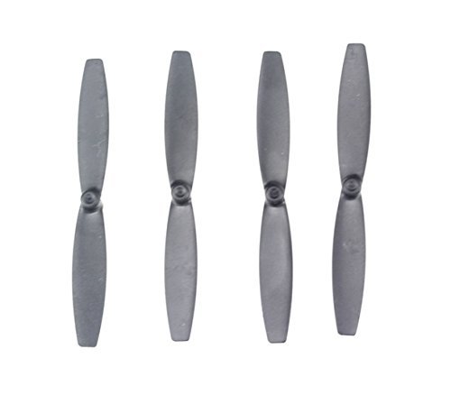 4 Black Propeller Blades for Parrot Drones