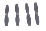 4 Black Propeller Blades for Parrot Drones