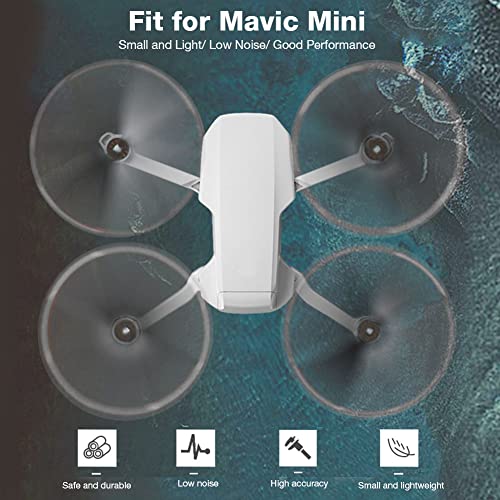 Mavic Mini Plastic Propellers with Silver Edge