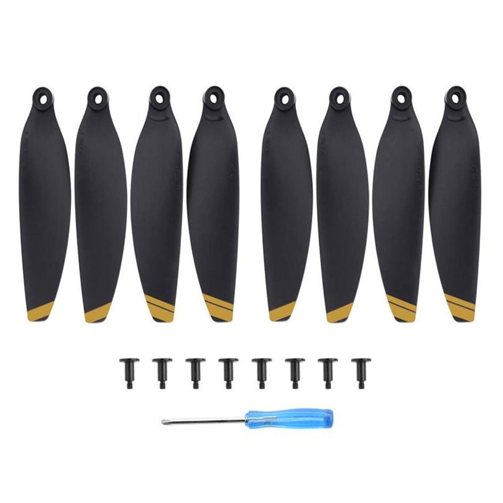 Low noise replacement blades for DJI Mavic Mini