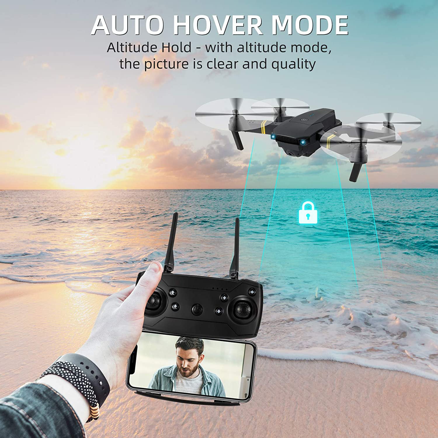 Professional 4K HD Camera Folding FPV Drone
