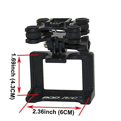 Action Camera Frame Anti-Shock Gimbal Mount Holder Bracket for Syma X8 X8G X8HG X8C X8HC X8W X8HW X8 Pro RC Quadcopter Compatible with Gopro Hero Xiaoyi (Xiaomi Yi) SJcam Camera