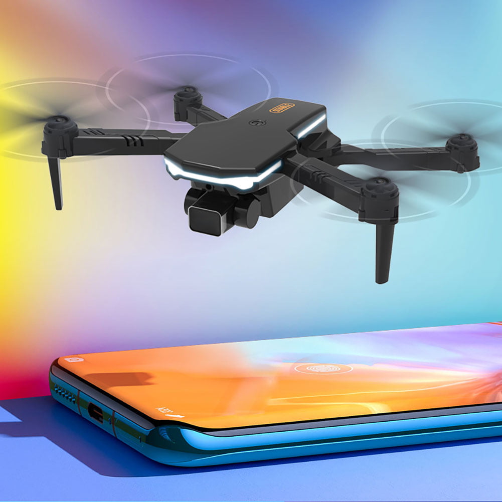 Mojoyce Mini RC Drone 4K HD Dual Camera with Obstacle Avoidance Remote Control Foldable Remote Control UAV Toy