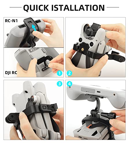 Mini 3 Pro Handheld Gimbal Bracket Stabilizer for DJI Mini 3 Pro Drone Accessories DJI RC Holder RC-N1 Mount Grip (for RC-N1)