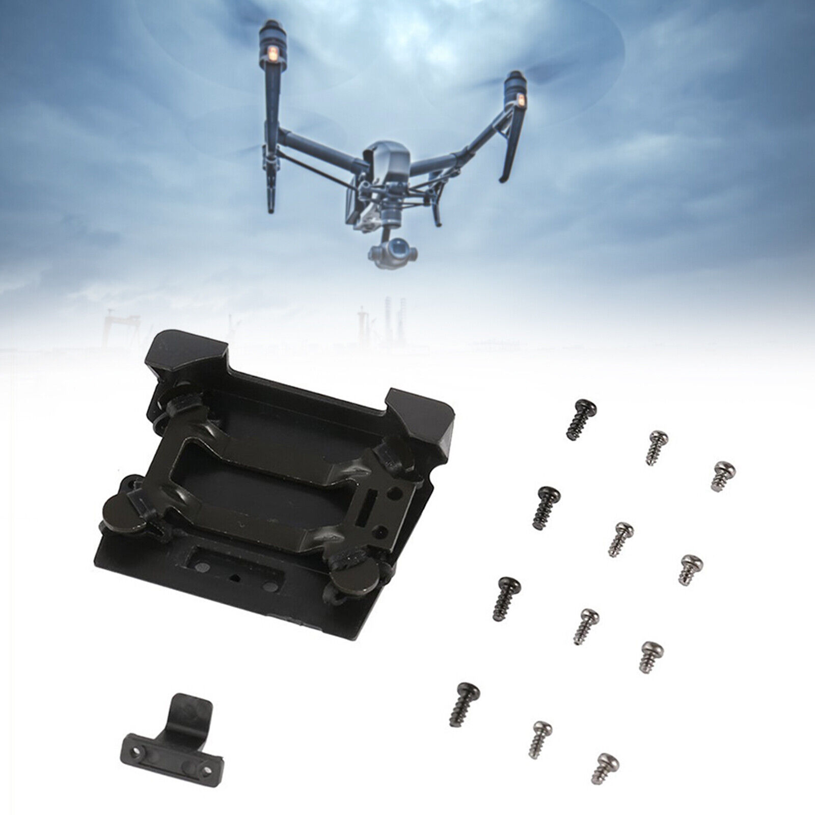 Gimbal Vibration Absorbing Board Mount For DJI Mavic Pro RC Camera Drone Part UK