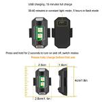 7-Color LED Strobe Lights for Drones and Vehicles