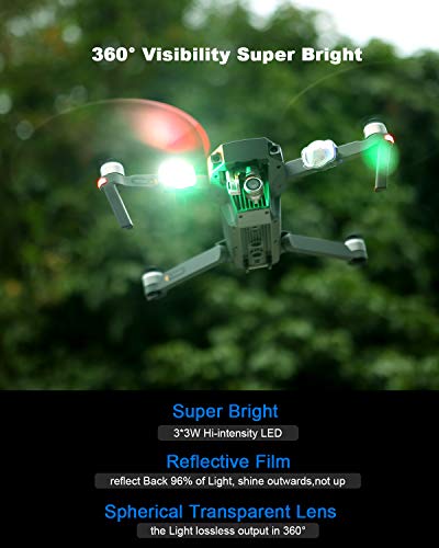 T-T3 Drone Strobe with LED Night Light