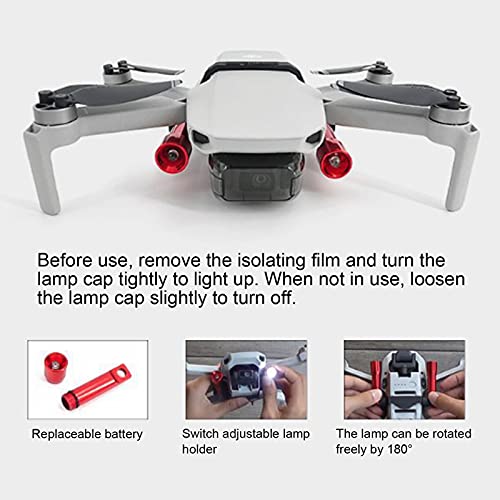 Aluminum Alloy Night Flying Drone Flashlight Kit