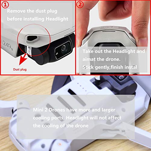 Mavic Mini 2 Night Flight Headlight & LED Lights
